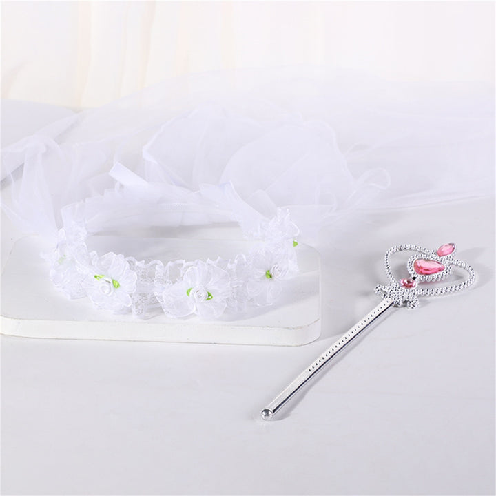 Toddler Headband Eye-catching Delicate Texture Chiffon Baby Girl Headband Infant Photography Props for Party Image 10