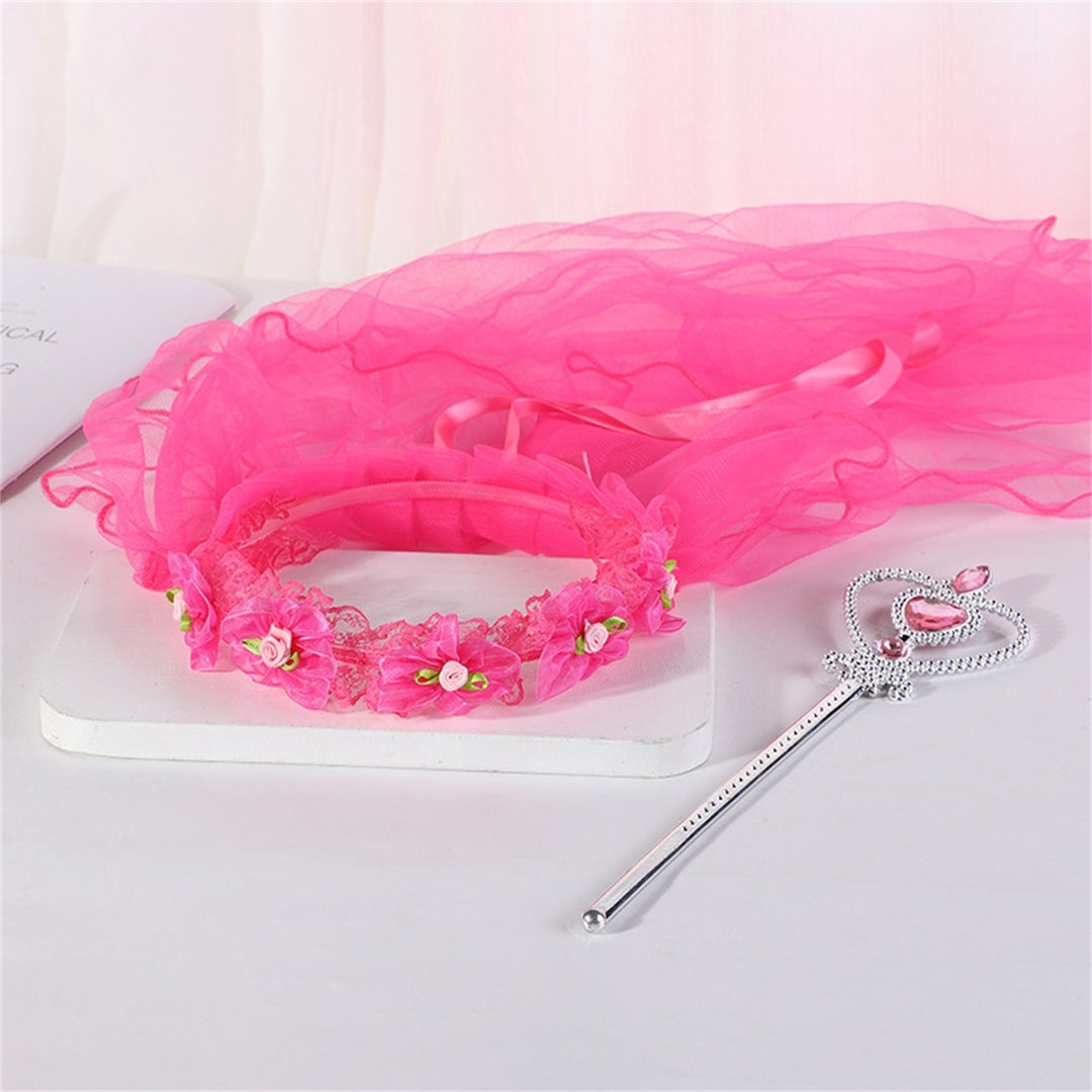 Toddler Headband Eye-catching Delicate Texture Chiffon Baby Girl Headband Infant Photography Props for Party Image 12