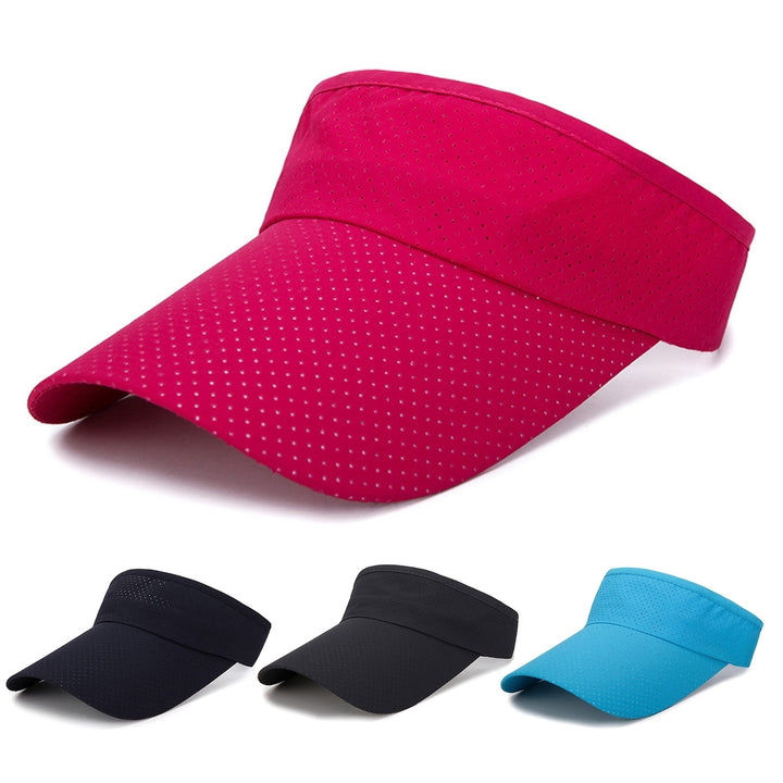 Sunshade Cap Lengthen Brim Breathable Ultralight Empty Top Baseball Hat for Daily Life Image 1