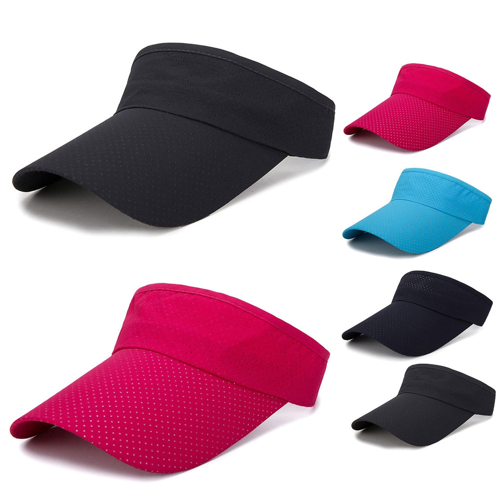 Sunshade Cap Lengthen Brim Breathable Ultralight Empty Top Baseball Hat for Daily Life Image 2