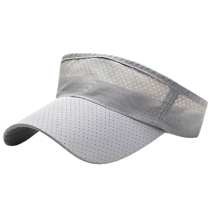 Women Hat Unisex UV Protection Empty Top Sunscreen Tennis Cap for Running Image 6