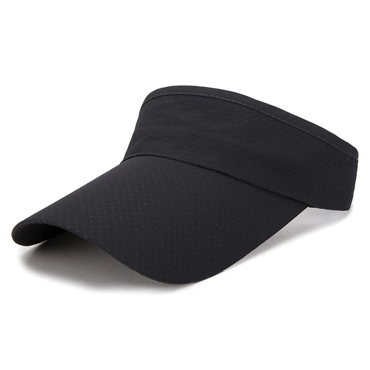 Sunshade Cap Lengthen Brim Breathable Ultralight Empty Top Baseball Hat for Daily Life Image 1