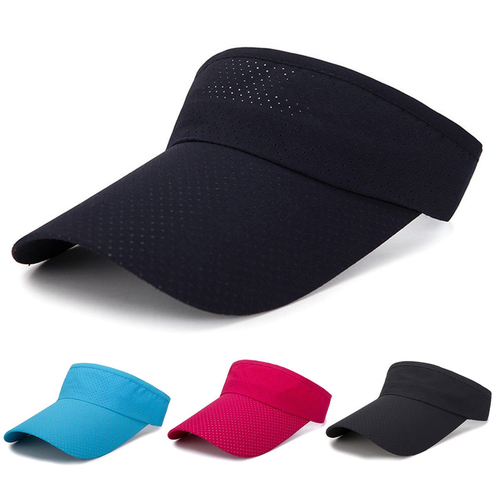 Sunshade Cap Lengthen Brim Breathable Ultralight Empty Top Baseball Hat for Daily Life Image 7