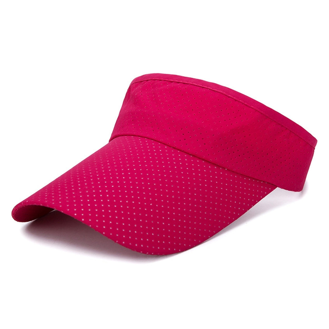 Sunshade Cap Lengthen Brim Breathable Ultralight Empty Top Baseball Hat for Daily Life Image 9