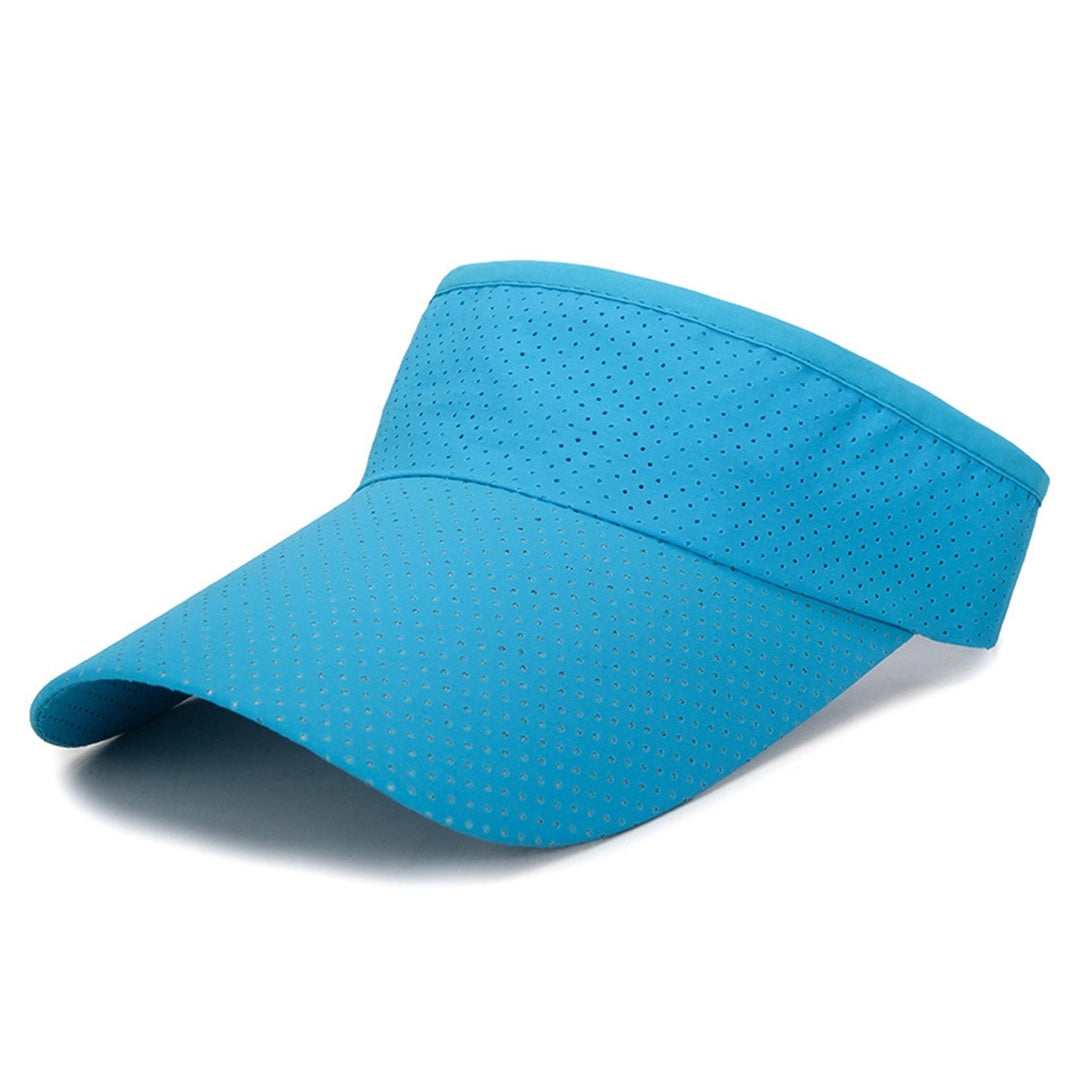 Sunshade Cap Lengthen Brim Breathable Ultralight Empty Top Baseball Hat for Daily Life Image 10