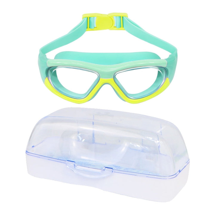 Kids Swim Goggles Adjustable Soft Silicone Clear View Pool Goggles for Sandbeach Image 1