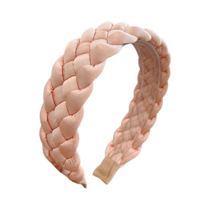 Decorative Hair Band Teethed Plastic Braid Design Women Headband for Daily Life Image 7