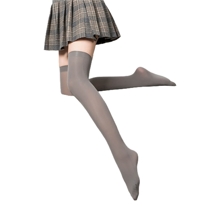 1 Pair High Elastic Breathable Lightweight Girls Stockings Sweet Japanese Style Ladies Over Knee Socks Streetwear Image 4