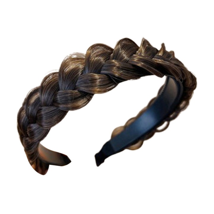 Women Headband Fishbone Braid Wig Girls Bohemia Twist Braided Hair Band Hair Accessories Image 4