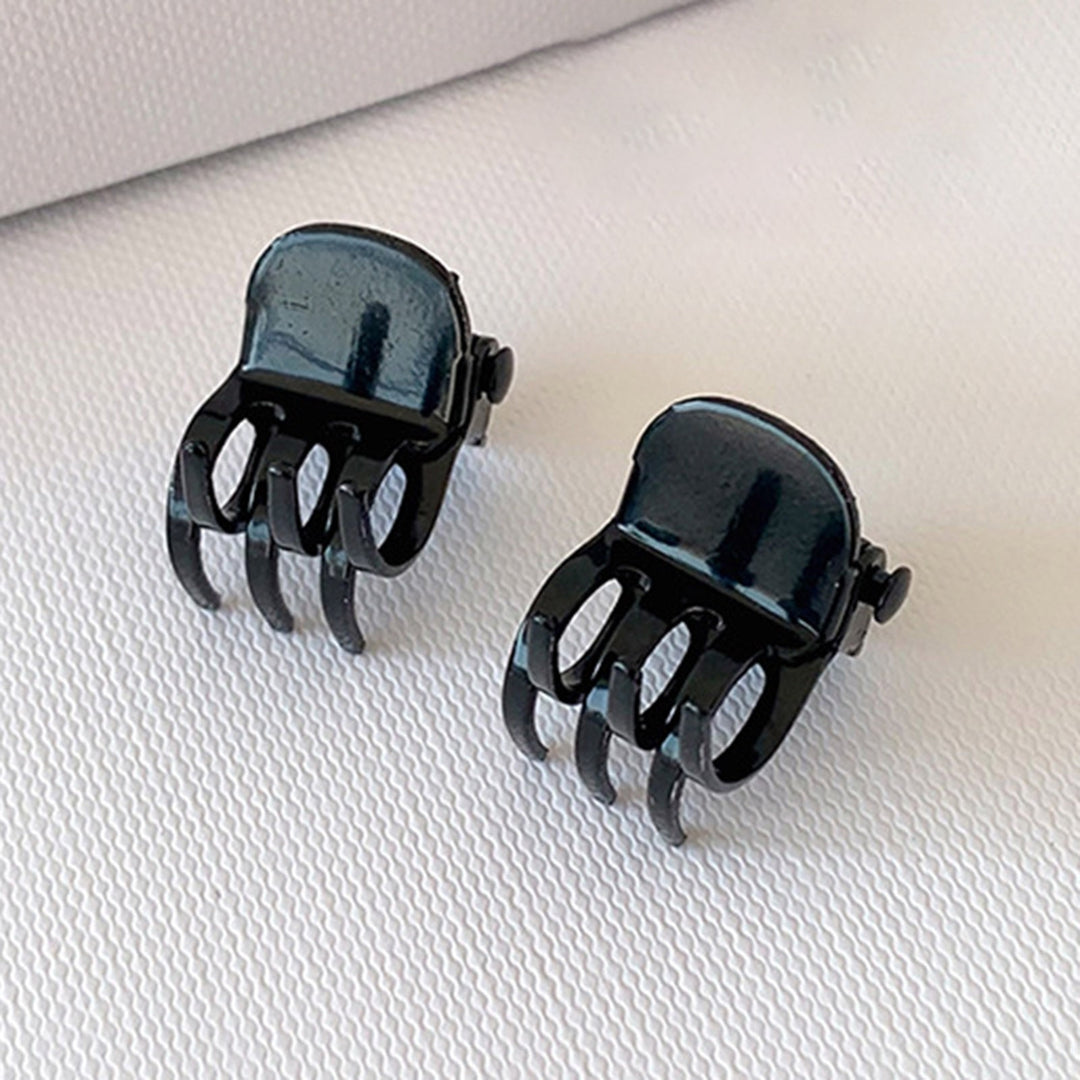 2Pcs Mini Hair Clips Crossing Teeth Non-Slip Cute Mini Non-Slip Bang Hair Claws Hair Accessories Image 8