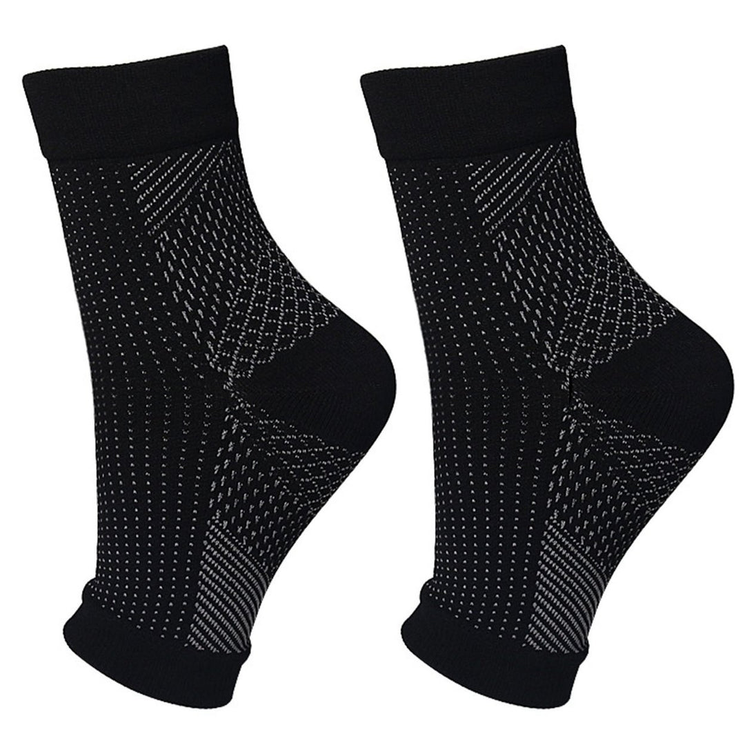 Sports Socks Moisture-wicking Fabric Sweat Absorption Ankle Protection Anti-fatigue Compression Socks Foot Fitness Image 1