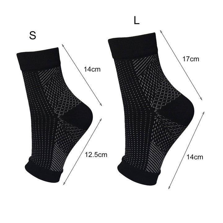 Sports Socks Moisture-wicking Fabric Sweat Absorption Ankle Protection Anti-fatigue Compression Socks Foot Fitness Image 9