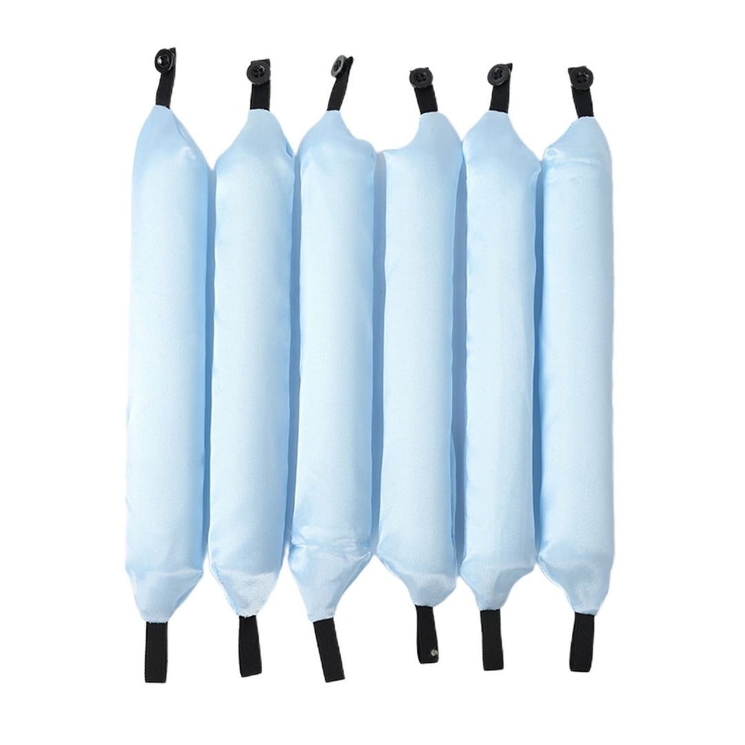 6 Pcs/Set Hair Curler Adjustable No Heating Pillow Safe Long Hair Wave Hair Rolling Tool Hair Styling Tools Image 1