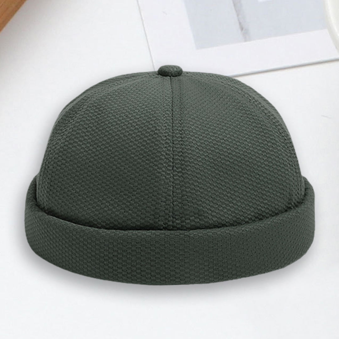 Men Beanie Cap Pilling Resistance Hip-hop Style Vibrant Colors Unisex Brimless Beanies Cap Outdoor Supplies Image 6