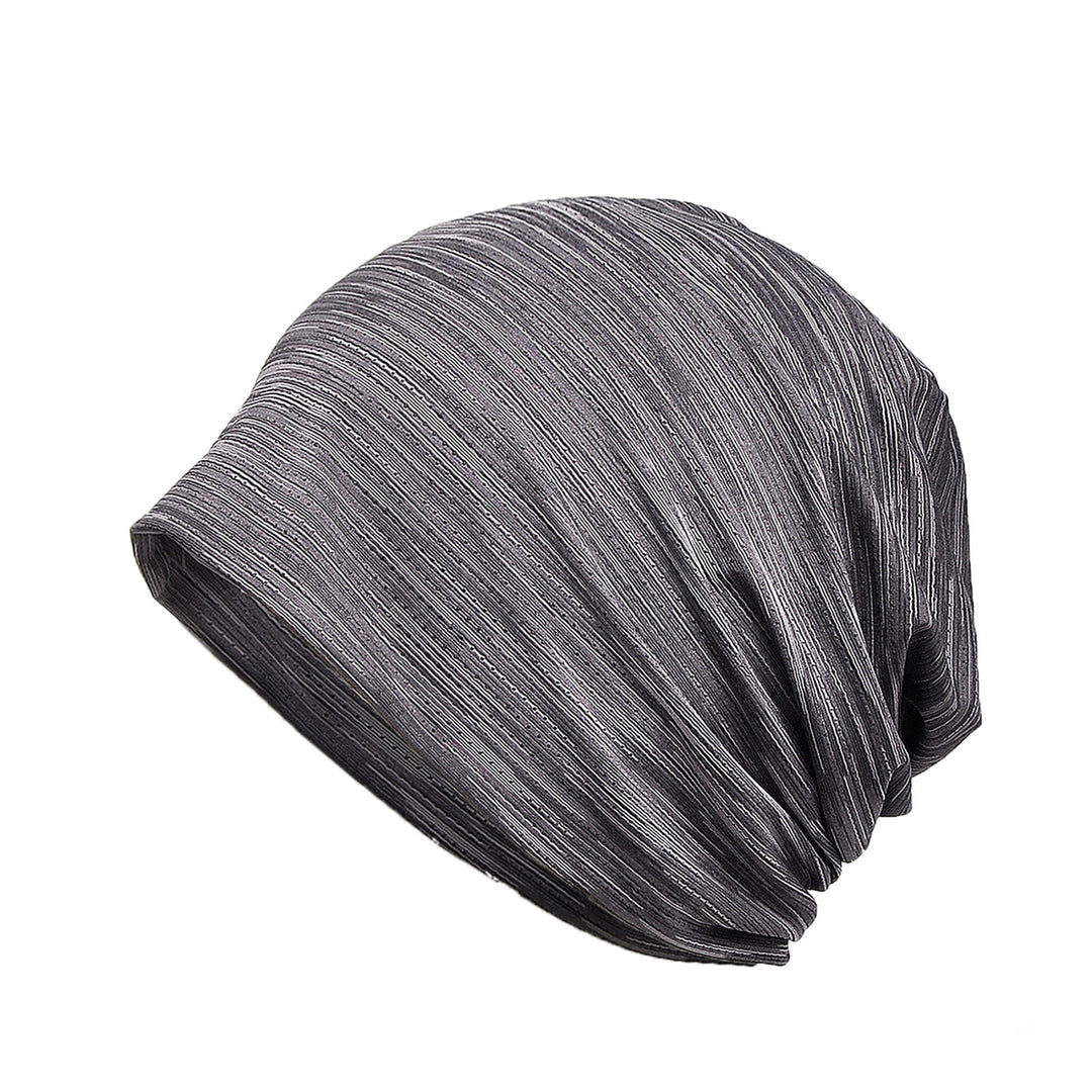 Breathable Riding Cap Sweat Wicking Sun Protection Striped Texture Running Hat for Hiking Image 2