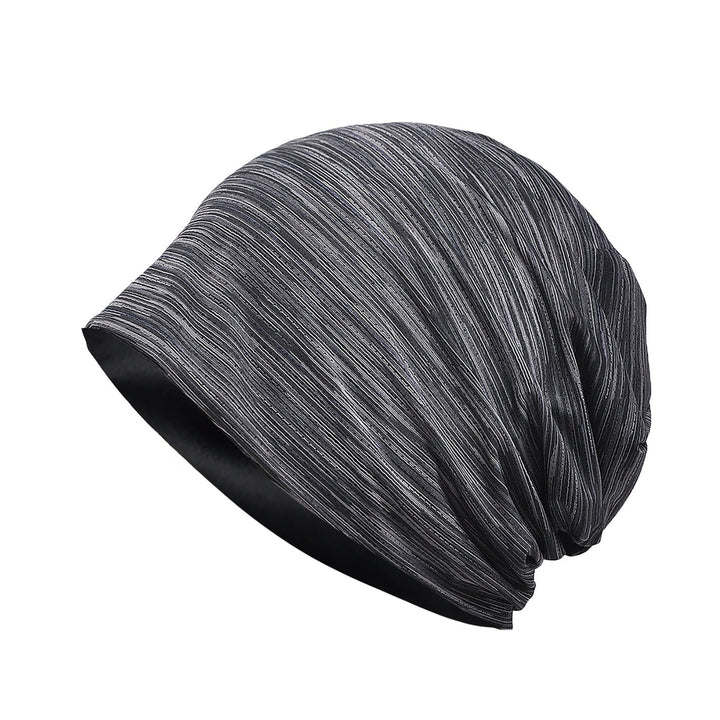 Breathable Riding Cap Sweat Wicking Sun Protection Striped Texture Running Hat for Hiking Image 10