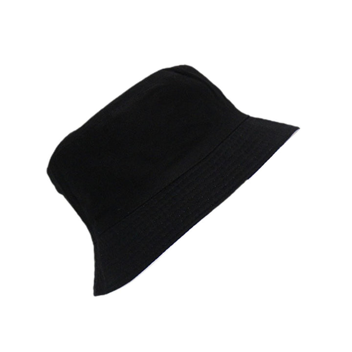 Bucket Hat Folding Sun Protection Double-sided Wear Wide Brim Unisex Sun Hat for Vacation Image 8