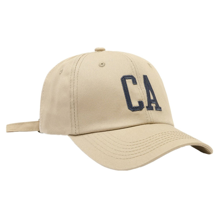Baseball Cap Letter Embroidery Adjustable Men Unisex Sun Protection Women Hat for Sport Image 1