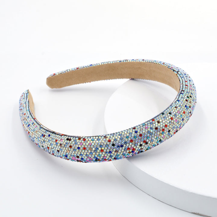 Shining Headband Rhinestones Retro Baroque Starry Hair Hoop Styling Tools Image 10