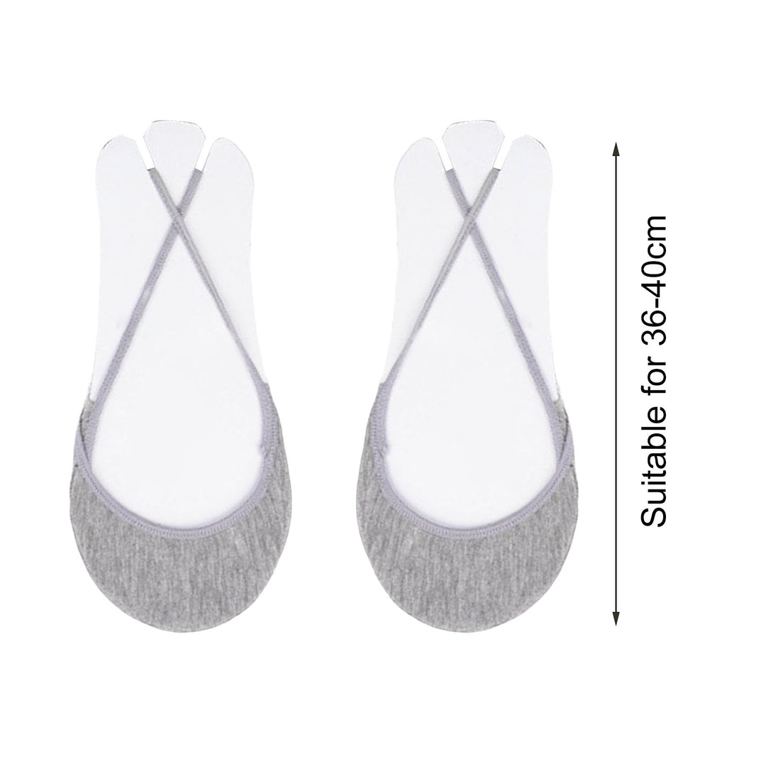 1 Pair Invisible Socks Solid Color Super Soft Cotton High Elasticity Anti-slip High Heel Sock Daily Wear Socks Image 9