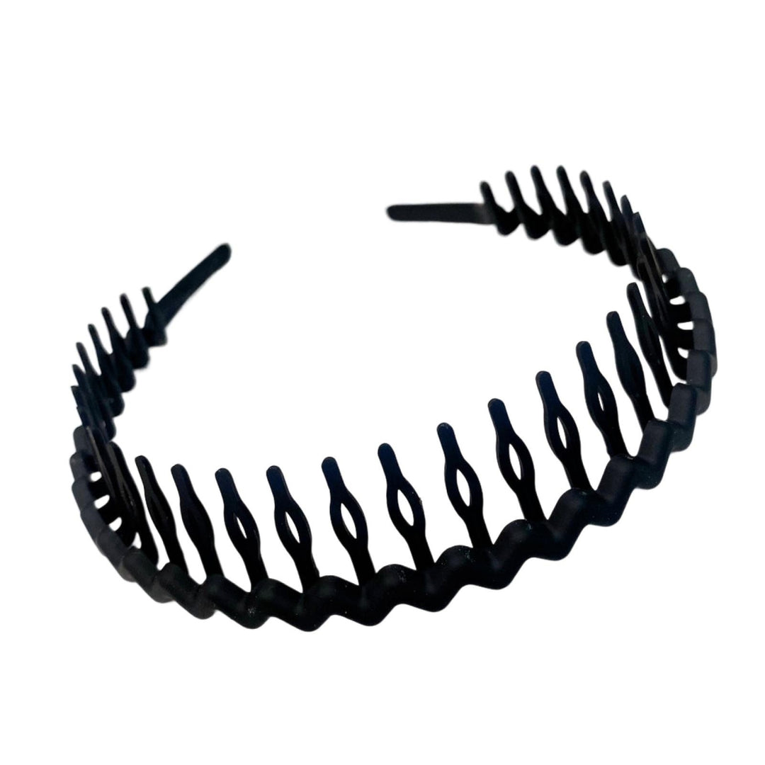 Hair Band Hair Comb Style Fine Workmanship Lightweight Fashion Simple Headdress with Teeth for Party Image 3