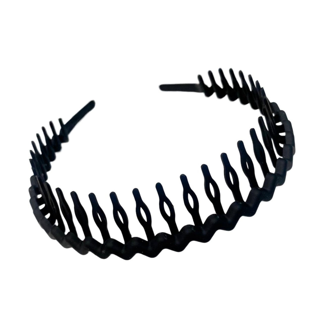 Hair Band Hair Comb Style Fine Workmanship Lightweight Fashion Simple Headdress with Teeth for Party Image 1