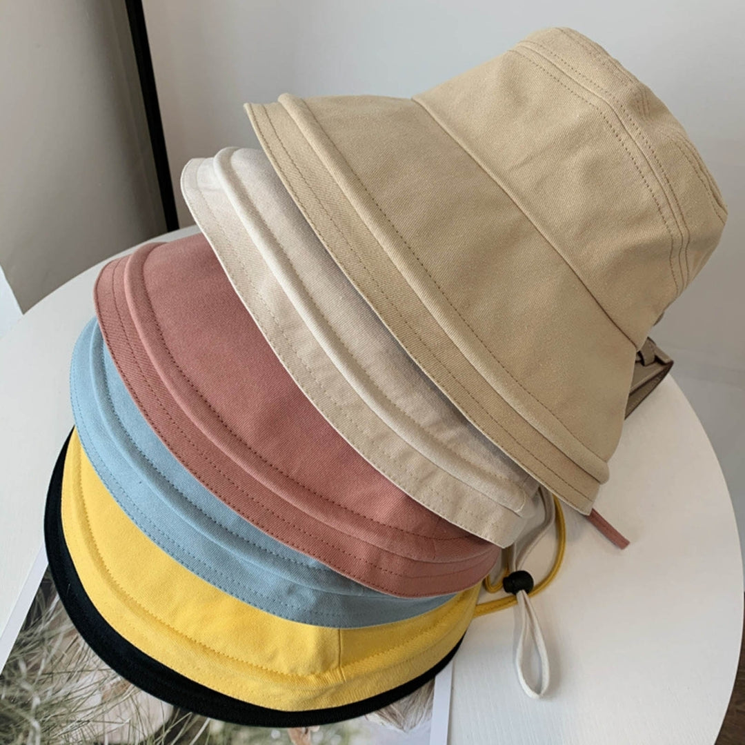 Sun Hat Breathable All-match One Size Women Sun Protection Fisherman Beach Hat for Daily Wear Image 1