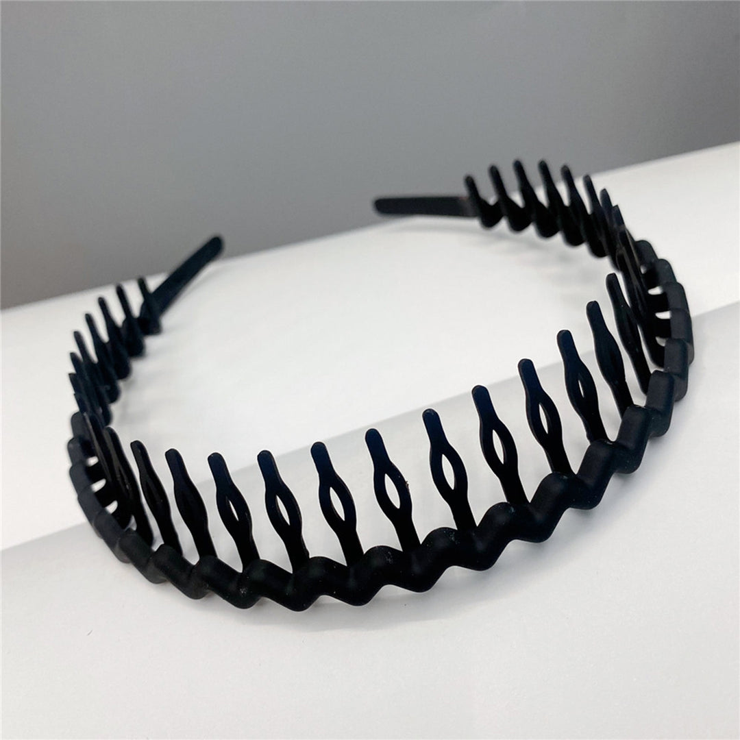 Hair Band Hair Comb Style Fine Workmanship Lightweight Fashion Simple Headdress with Teeth for Party Image 10