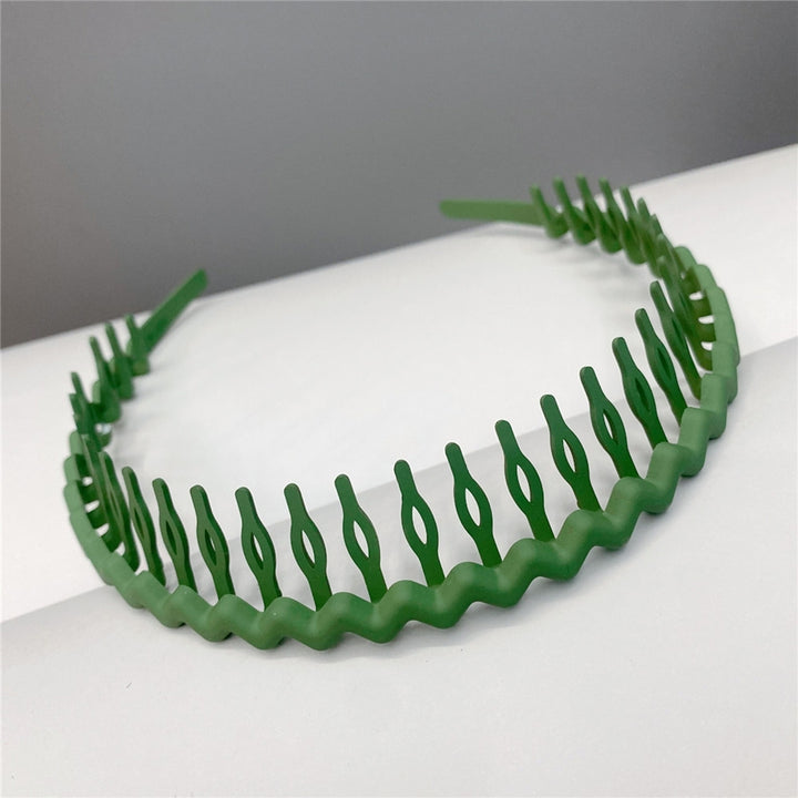 Hair Band Hair Comb Style Fine Workmanship Lightweight Fashion Simple Headdress with Teeth for Party Image 12