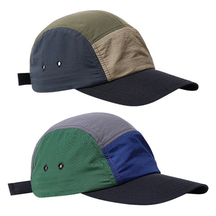 Baseball Cap Washable Breathable Unisex Women Men Colorful Sunproof Peak Hat Vacation Supplies Image 1