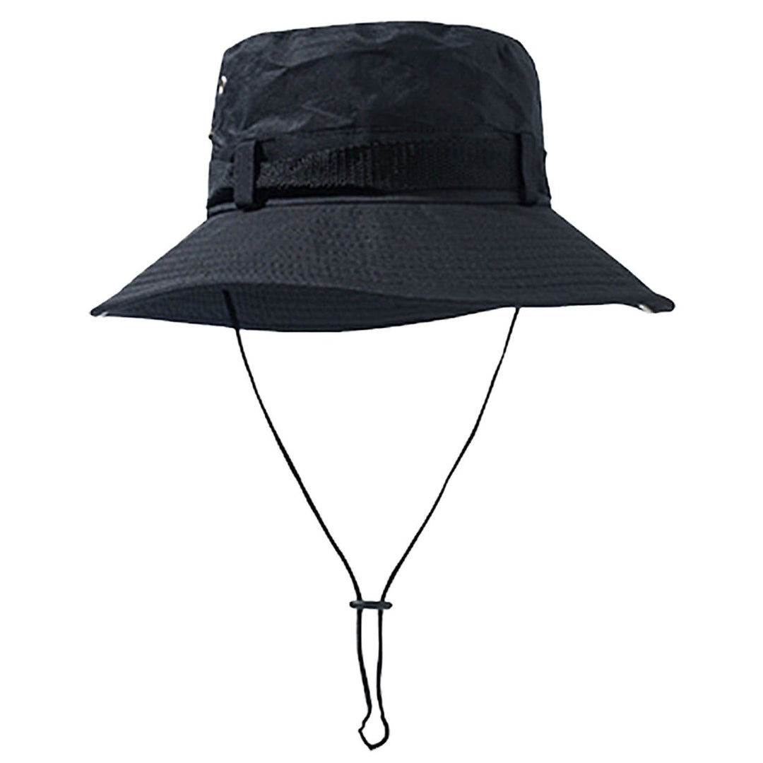 Summer Hat Wide Brim Unisex Hollow Out Super Breathable Sunshade Outdoor Hat Climbing Supply Image 1