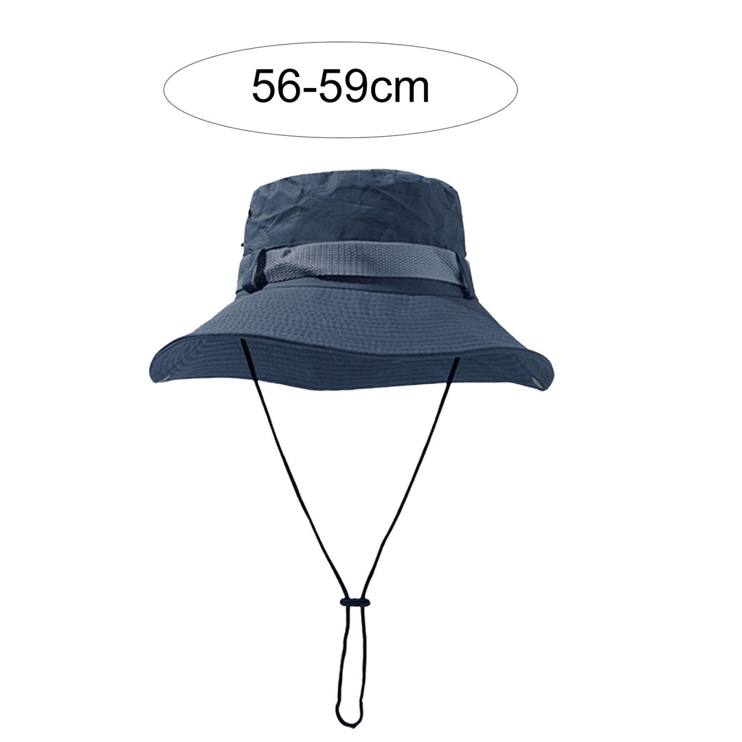 Summer Hat Wide Brim Unisex Hollow Out Super Breathable Sunshade Outdoor Hat Climbing Supply Image 11
