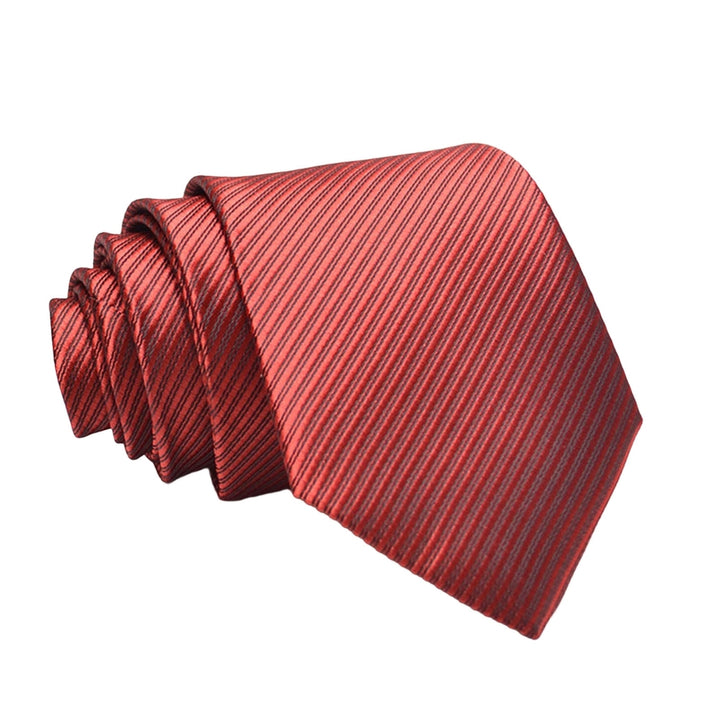 Business Tie Jacquard Good Touch Male Striped Arrowhead Type Wedding Tie for Wedding Image 9