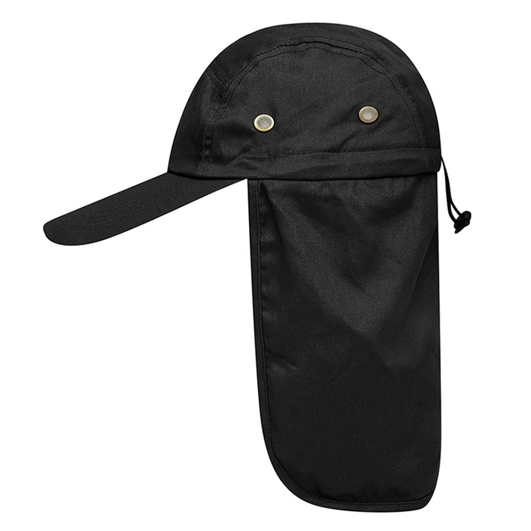 Peaked Hat Unisex Breathable Space-saving Washable Foldable Portable Baseball Hat Neck Protection Camping Climbing Hat Image 2
