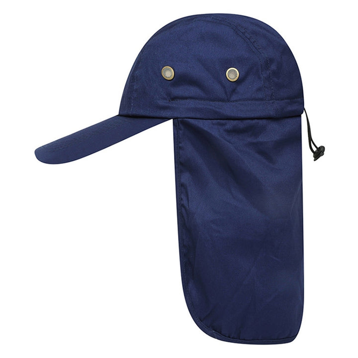 Peaked Hat Unisex Breathable Space-saving Washable Foldable Portable Baseball Hat Neck Protection Camping Climbing Hat Image 3