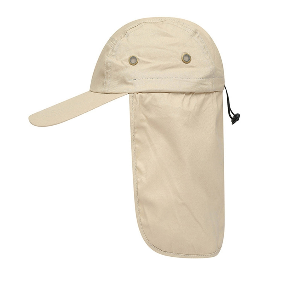 Peaked Hat Unisex Breathable Space-saving Washable Foldable Portable Baseball Hat Neck Protection Camping Climbing Hat Image 4