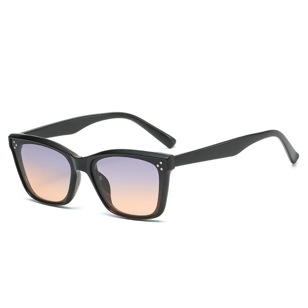 Women Sunglasses Square Frame Simple Style Classic Retro Clear Lens Sun-resistant Ultra-light UV Protection Adults Image 7