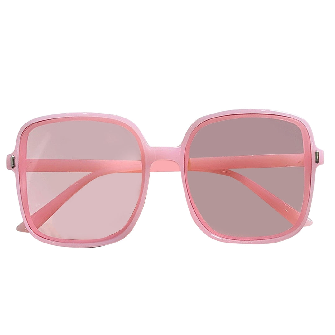 Sunglasses All-match Clear UV-proof` Ultralight Fashion Big Square Frame Gradient Sun Glasses for Taking Vacation Image 7