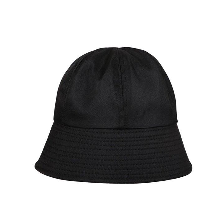 Sun Cap Foldable Sun Block Solid Color Bucket Hat Packable Fisherman Cap for Outdoor Image 2