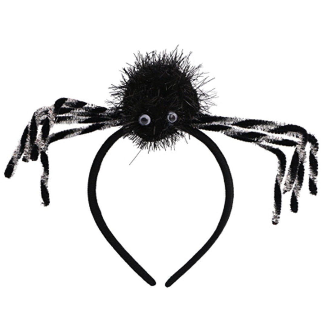 Spider Headband Multiple Styles Allergy Free Cloth Halloween Spider Costume Headwear Decor for Festival Image 1