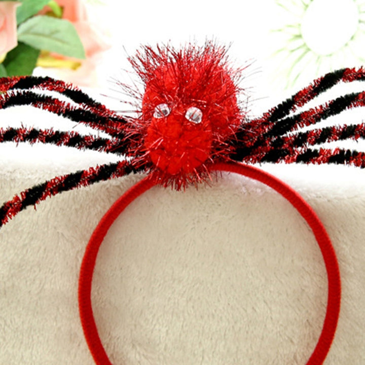 Spider Headband Multiple Styles Allergy Free Cloth Halloween Spider Costume Headwear Decor for Festival Image 12