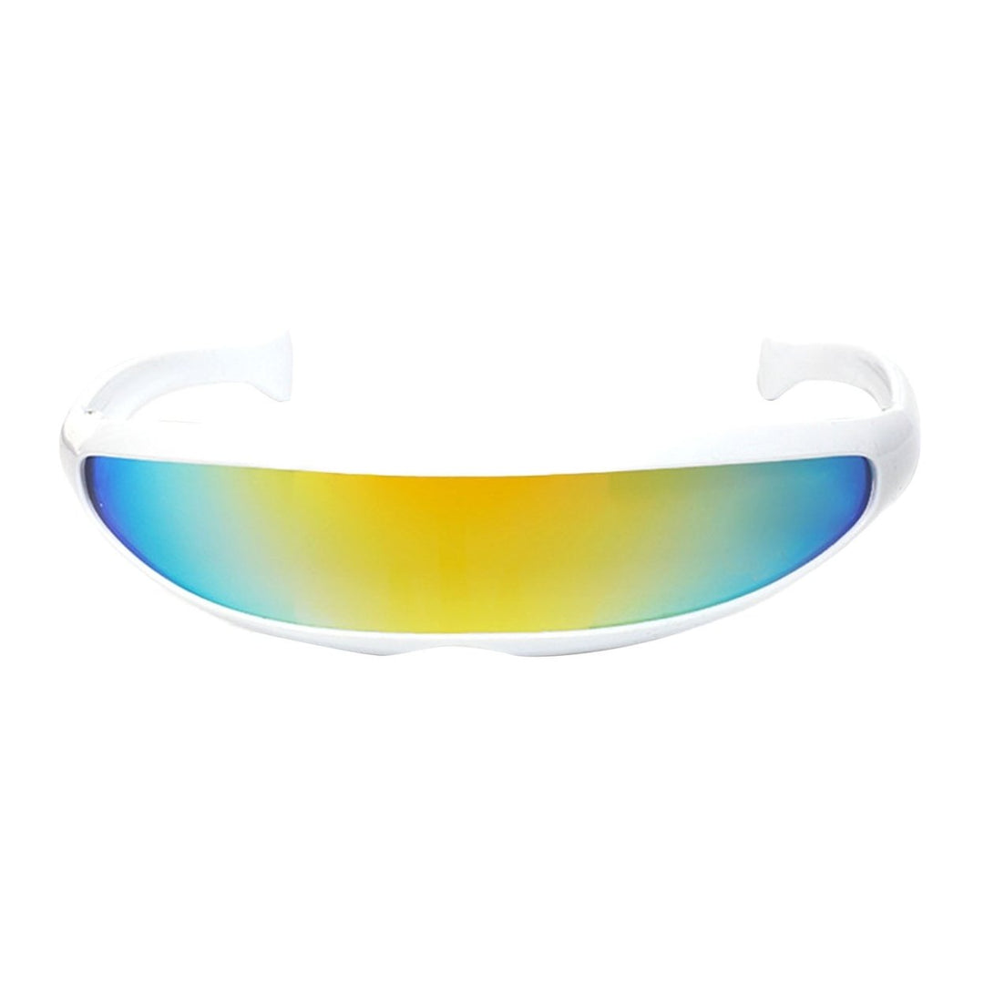 Novelty Futuristic Mirrored Sunglasses UV Protection Sunglasses Punk X-Men Personalized Sunglasses Narrow Sun Glasses Image 8