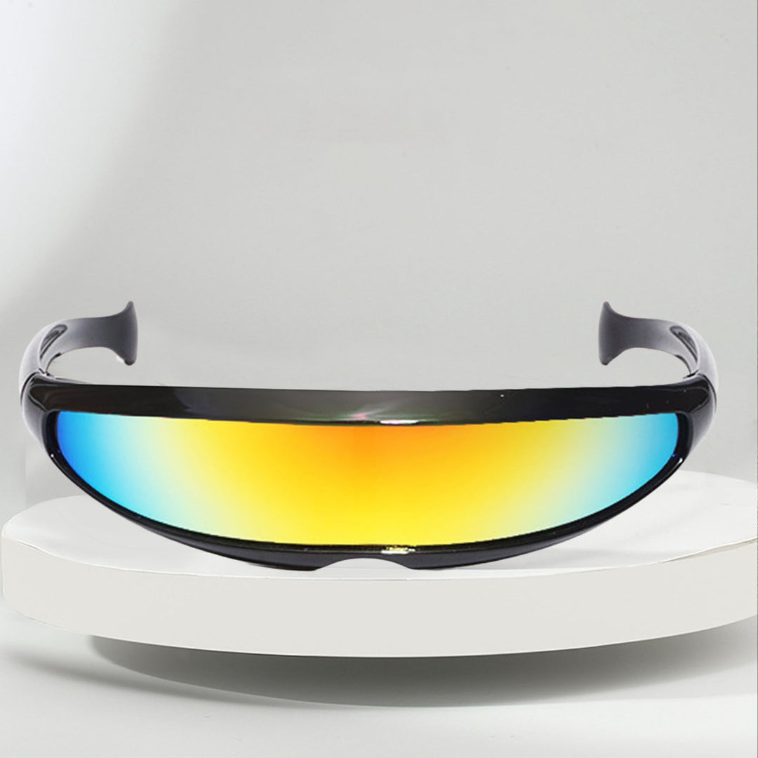 Novelty Futuristic Mirrored Sunglasses UV Protection Sunglasses Punk X-Men Personalized Sunglasses Narrow Sun Glasses Image 11