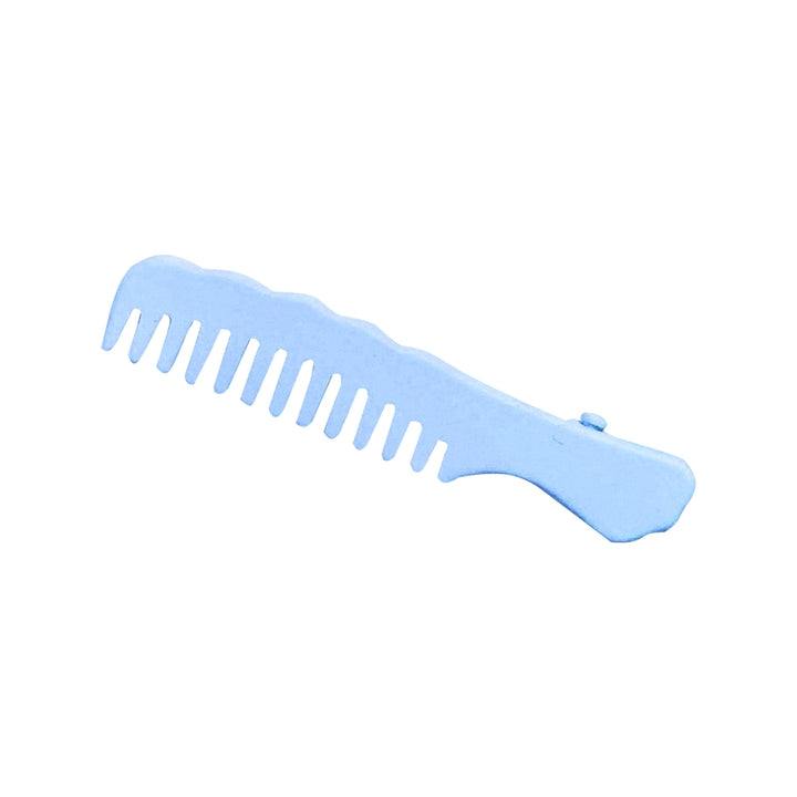 Bangs Clip Creative Design Comb Shape Solid Color Non-slip Smooth Edge Fix Hair Portable Cartoon Sweet Style Side Clip Image 4