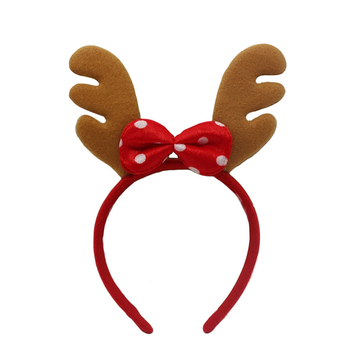 Christmas Headband Festive Decorative Lightweight Xmas Santa Elk Antlers Children Adults Hairband for Party Image 4