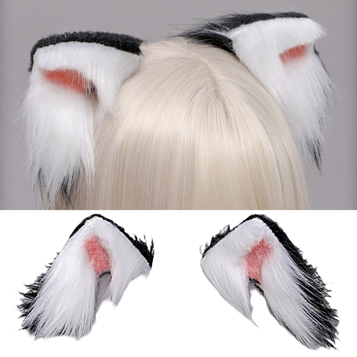 1 Pair Japanese Style Sweet Exquisite Hair Pins Cute Plush Cats Ears Decor Hair Barrettes Cosplay Props Image 10