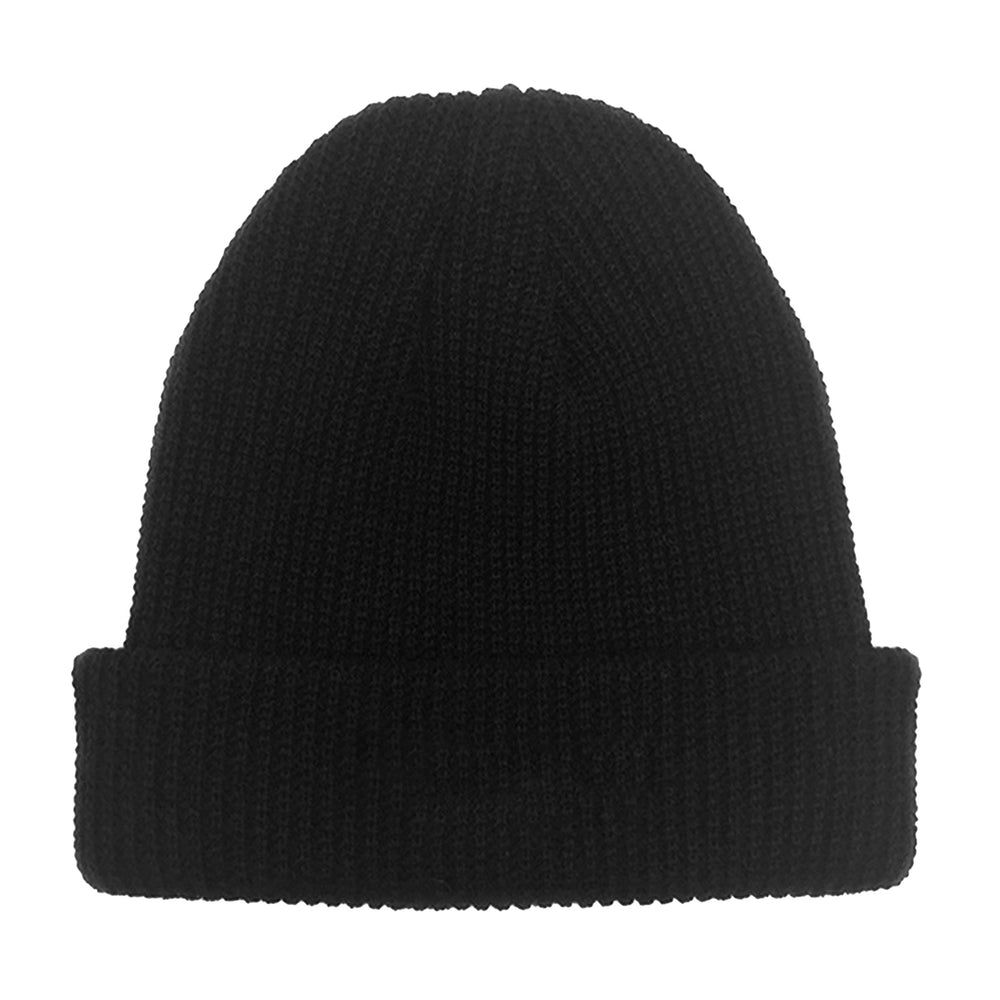 Ear Flap Letter Print Thickened Warm Winter Hat Unisex Solid Color Riding Knitted Beanie Cap Costume Accessories Image 2