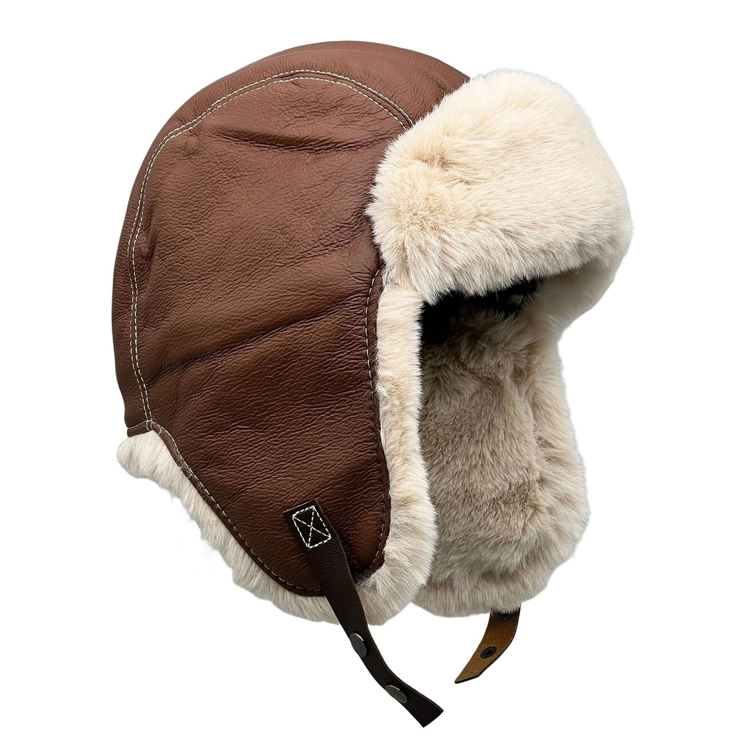 Warm Ear Caps Plush Windproof Thicken Unisex Earflaps Heat Retention Soft Washable Furry Lei Feng Cap for Skiing Image 3