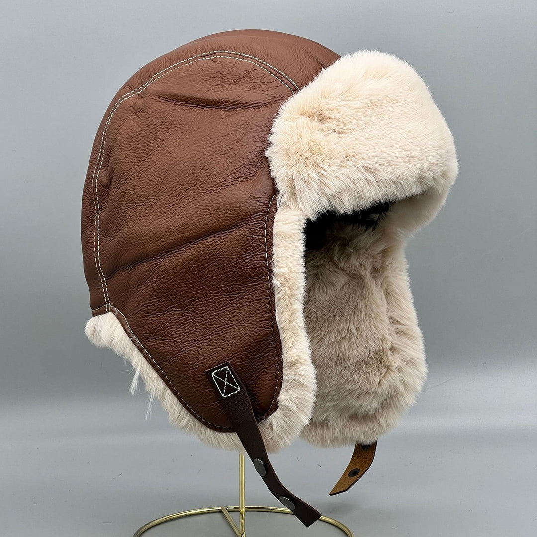 Warm Ear Caps Plush Windproof Thicken Unisex Earflaps Heat Retention Soft Washable Furry Lei Feng Cap for Skiing Image 6