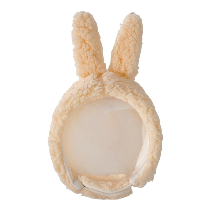 Plush Balls Ears Decor Fleece Lining Solid Color Ear Protection Baby Beanie Winter Infant Cartoon Shape Bucket Hat Scarf Image 1